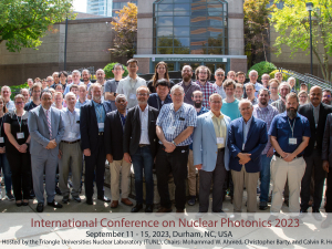 Photo of 2023 Nuclear Photonics Conference Attendees